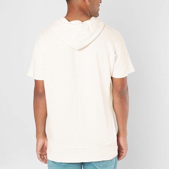 Ezekiel NWT Men’s Brett Hooded T-Shirt in Ivory 🔥 - Picture 2 of 9